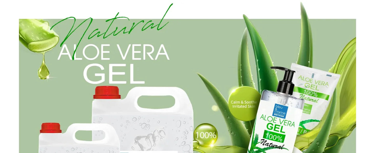 Gel Aloe Vera 100% Naturale – Viso, Corpo & Capelli | Idratazione Fresh After-Sun | Lido Nova