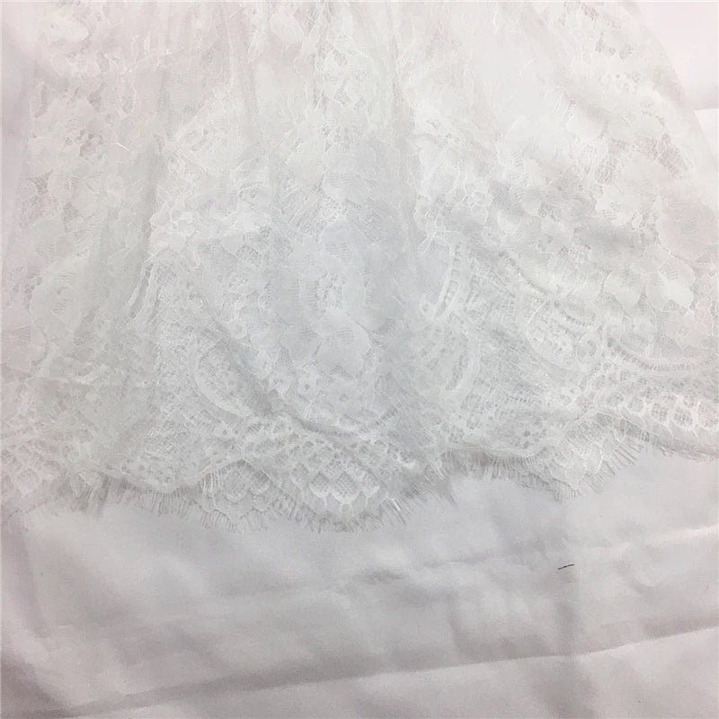 Minigonna Estiva Donna 2026 in Pizzo Mesh Sottogonna Leggera - Lido nova 