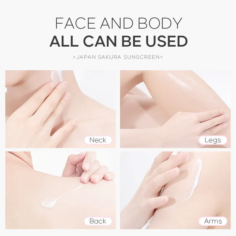 Crema Solare Viso SPF50 Sakura – Texture Leggera & Comfort Idratante (30g) | Lido Nova