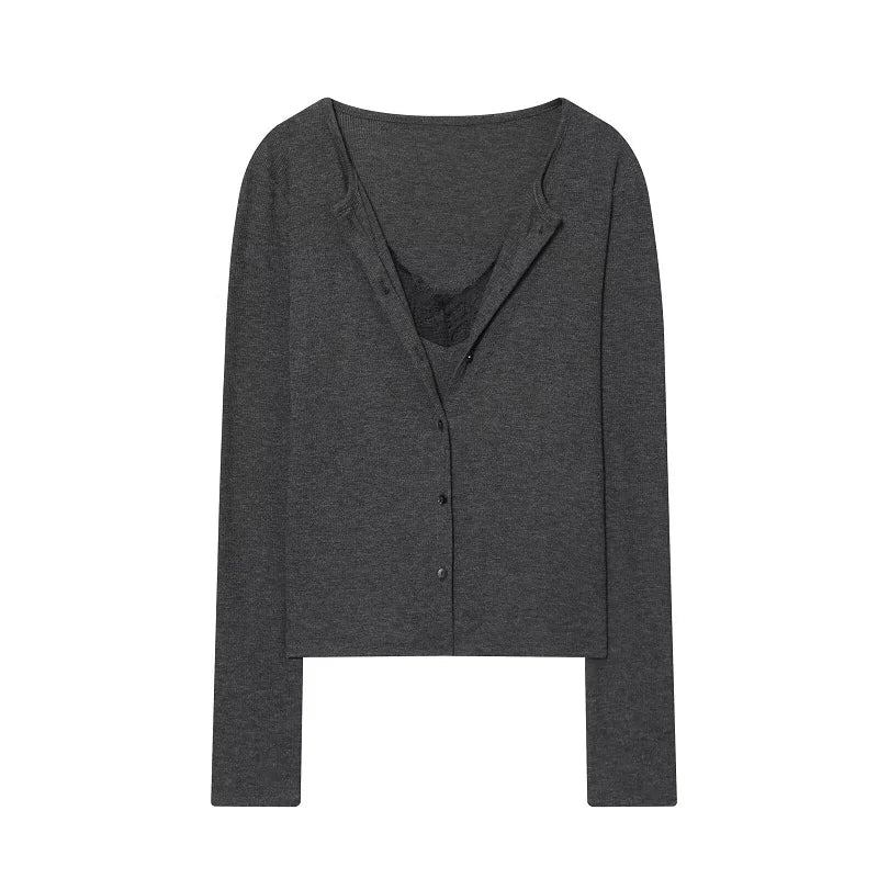 Cardigan Estivo Donna 2026 Corto in Pizzo a Maglia - Lido nova 