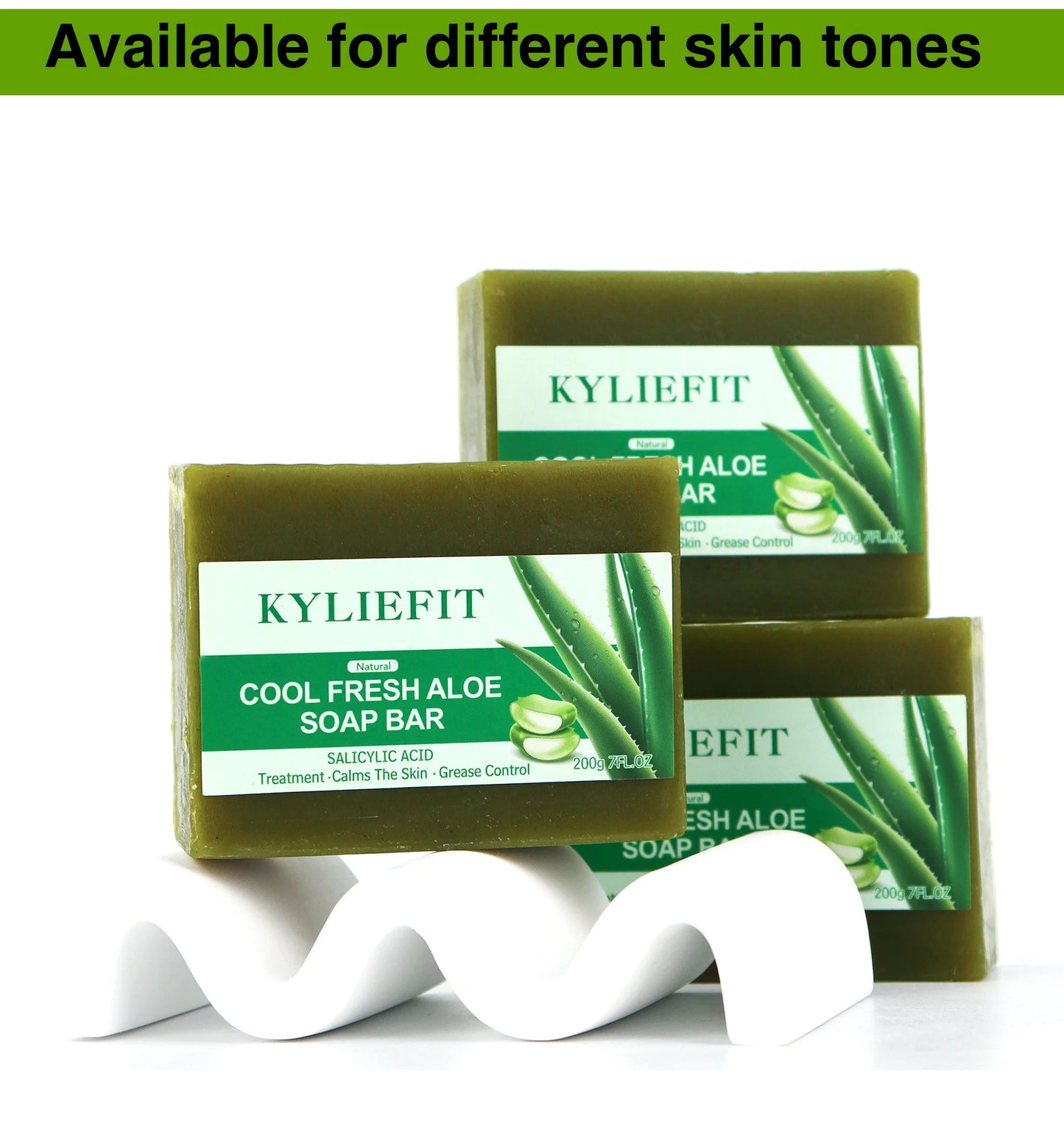 Sapone Solido all'Aloe Viso & Corpo (200g) – Detersione Fresca & Pelle più Uniforme | Lido Nova