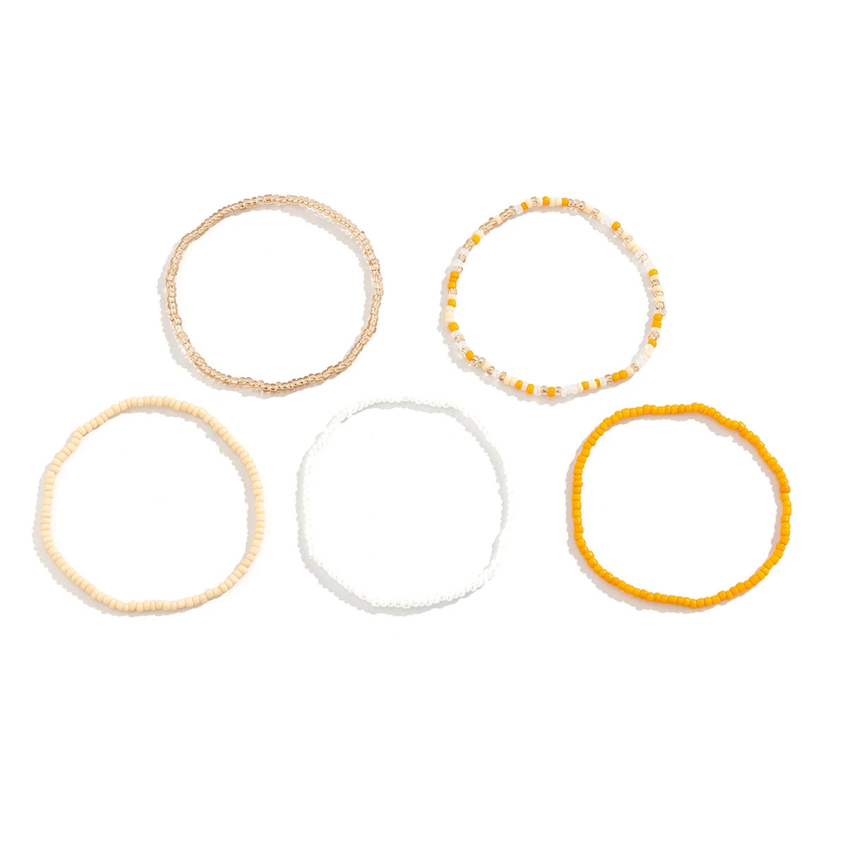 Cavigliera Boho Multistrato con Perline Colorate – Donna Estate 2026