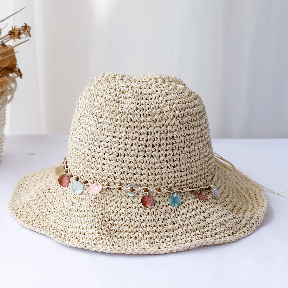 Bucket Hat Crochet Multicolore – Handmade Donna Estate 2026