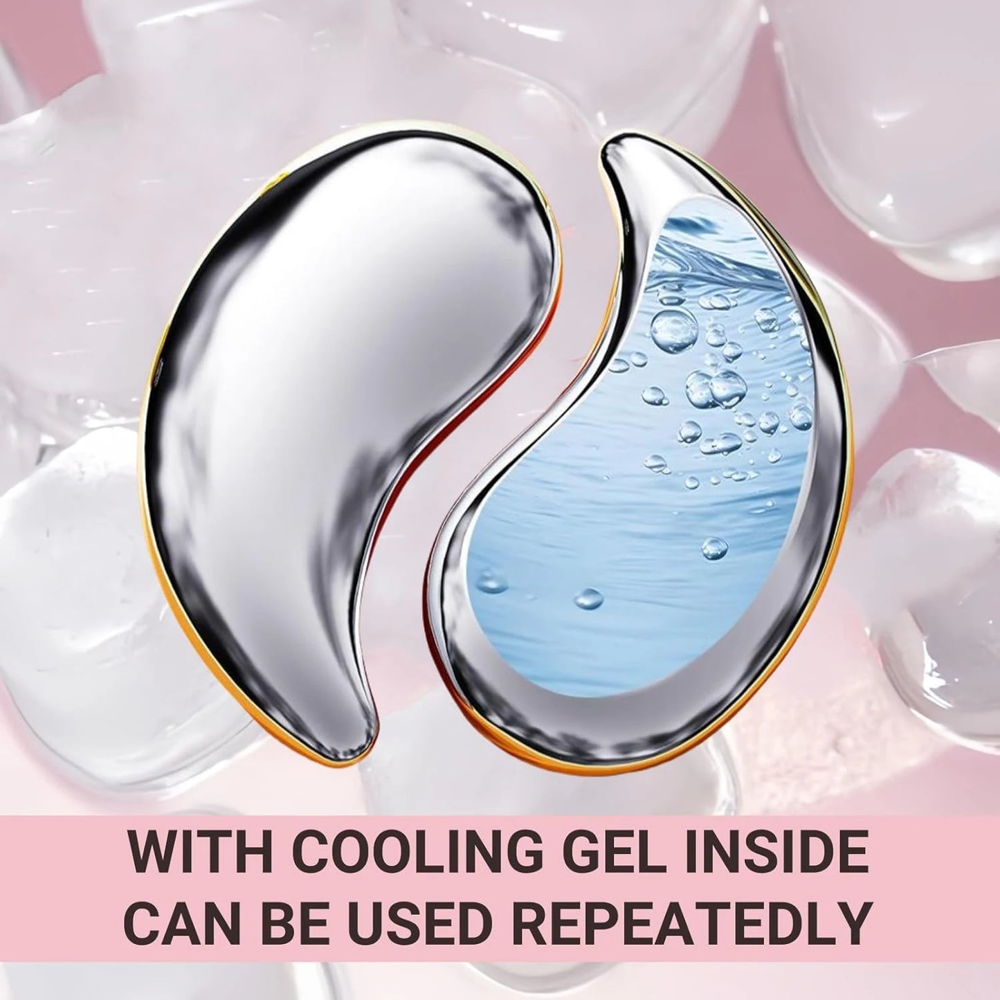 Eye Pads Acciaio Inox Caldo/Freddo – Mini Cooling Set | Lido Nova