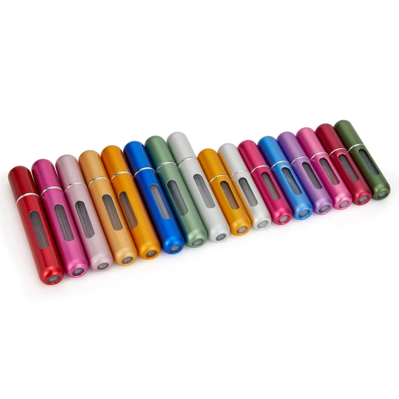 Atomizzatore Profumo Ricaricabile 5/8ml – Portatile Anti-Perdita (Set)
