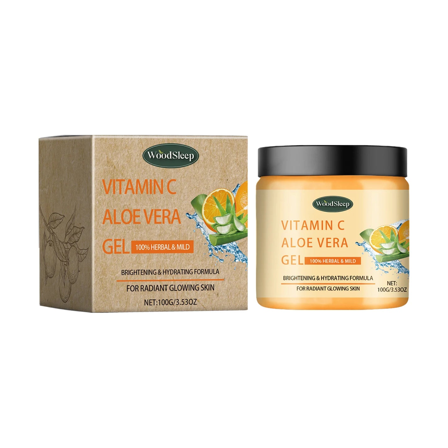 Gel Viso Vitamina C + Aloe Vera – Idratazione Profonda & Glow Estivo (After-Sun) | Lido Nova