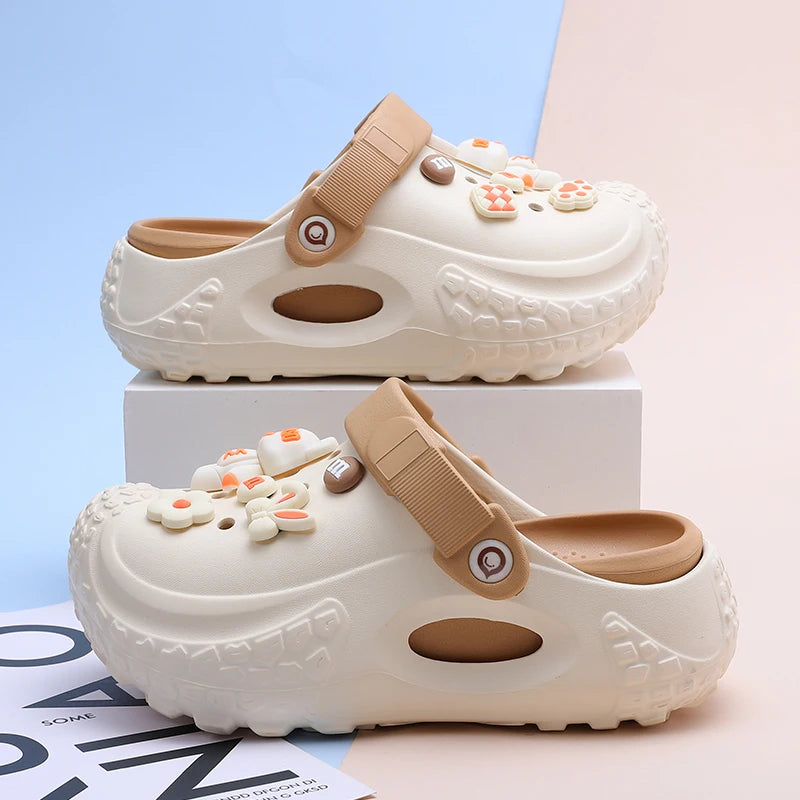 Clogs Platform Trendy Donna – Sandali Cartoon Hollow Beach & Garden Estate 2026