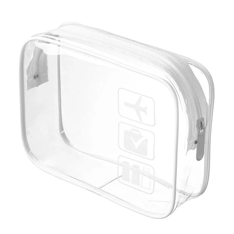 LidoNova Pochette Trasparente Impermeabile Trucco Ordinata 1 pz