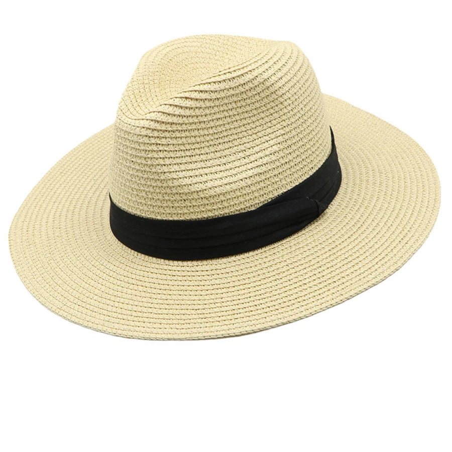 Panama Fedora Straw Hat – Wide Brim UPF Unisex Summer 2026