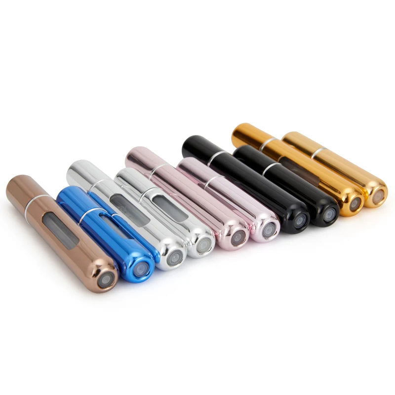 Atomizzatore Profumo Ricaricabile 5/8ml – Portatile Anti-Perdita (Set)