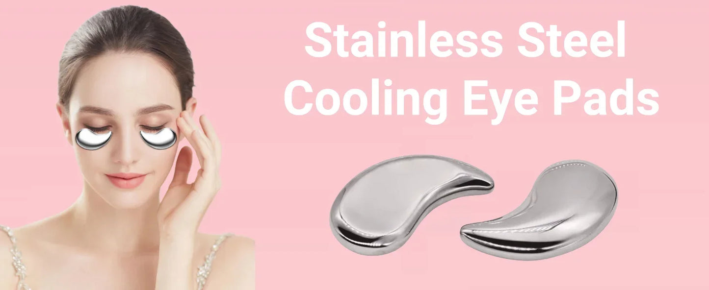 Eye Pads Acciaio Inox Caldo/Freddo – Mini Cooling Set | Lido Nova