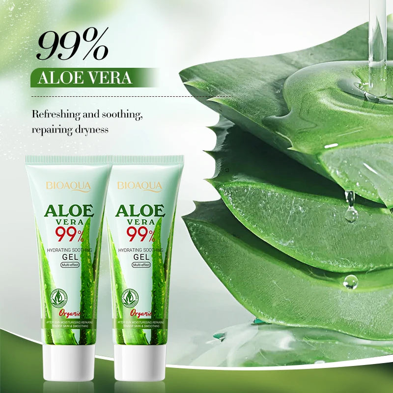 Gel Aloe Vera Lenitivo Viso & Corpo – Idratazione Fresca & Comfort Pelle Sensibile | Lido Nova