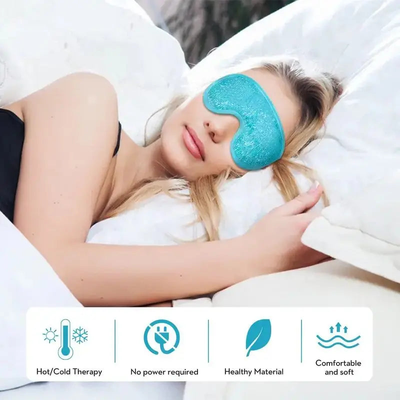Maschera Occhi Gel Caldo/Freddo Plush – Ice Comfort | Lido Nova