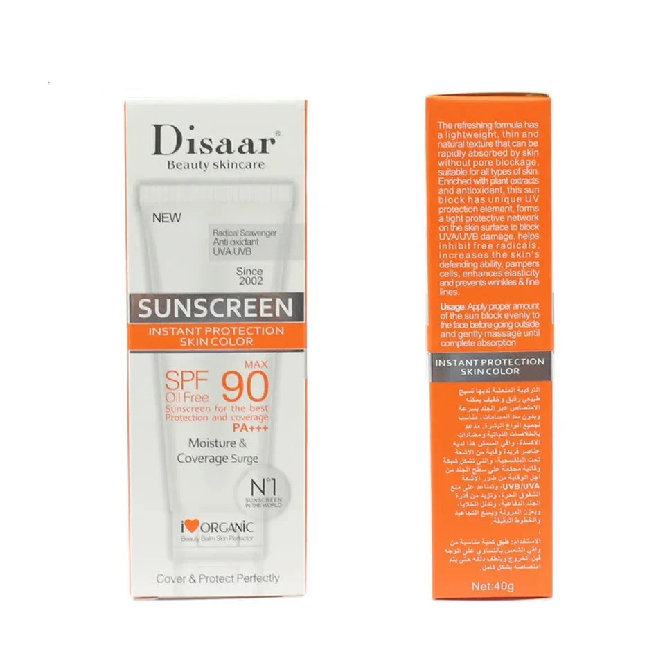 Crema Solare Viso SPF90+ Idratante – Protezione UVA/UVB & Comfort Quotidiano (80g) | Lido Nova