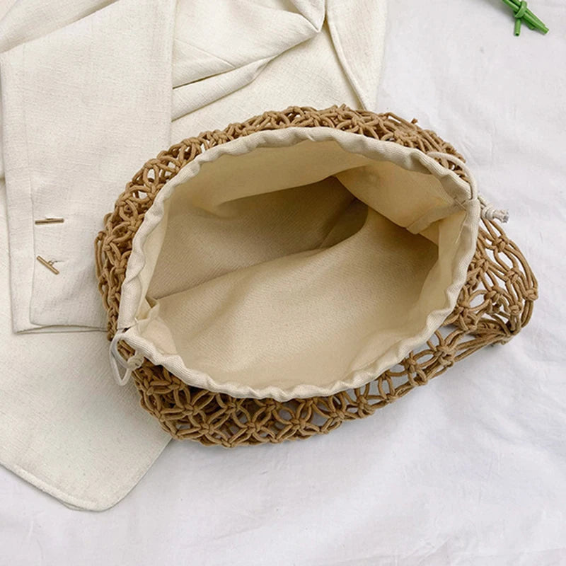 Borsa Tote in Rafia Knit – Aesthetic Boho Donna Estate 2026