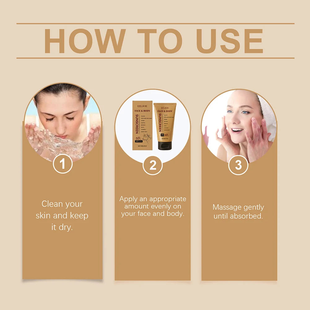 Crema Solare Minerale SPF50 Viso & Corpo – Con Tallow & Ossido di Zinco, Non Unge | Lido Nova