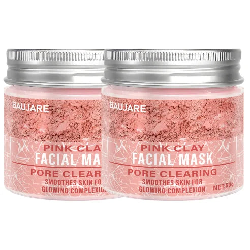 Maschera Viso Pink Clay 50g – Pori & Pelle Liscia Glow Estate 2026 – Lido Nova