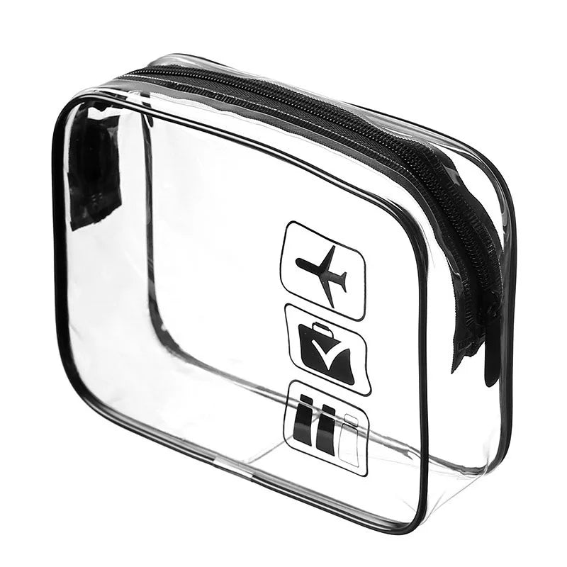 LidoNova Pochette Trasparente Impermeabile Trucco Ordinata 1 pz