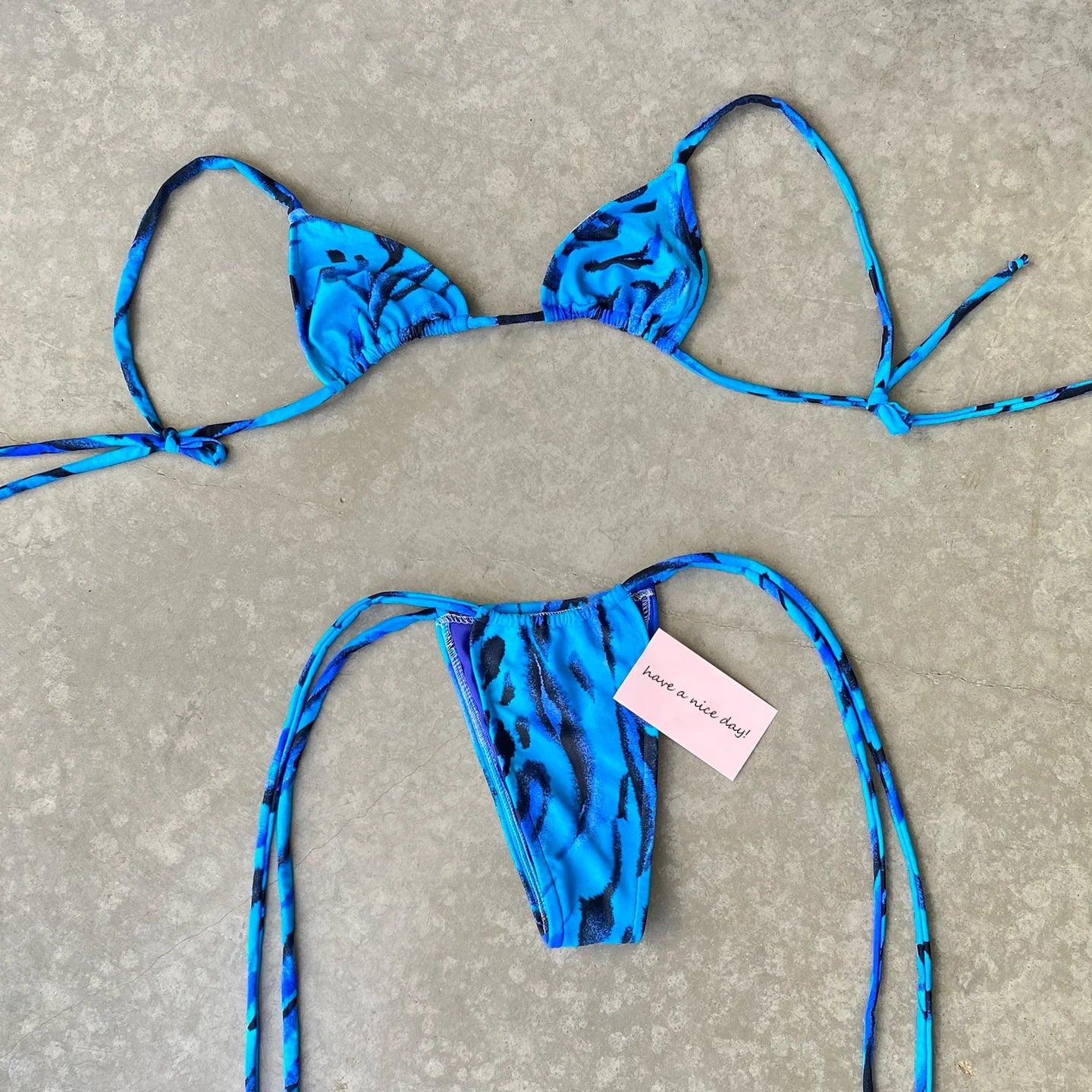 Micro Bikini Donna 2026 Push Up Stampato Halter con Slip Brasiliano Sexy - Lido nova 