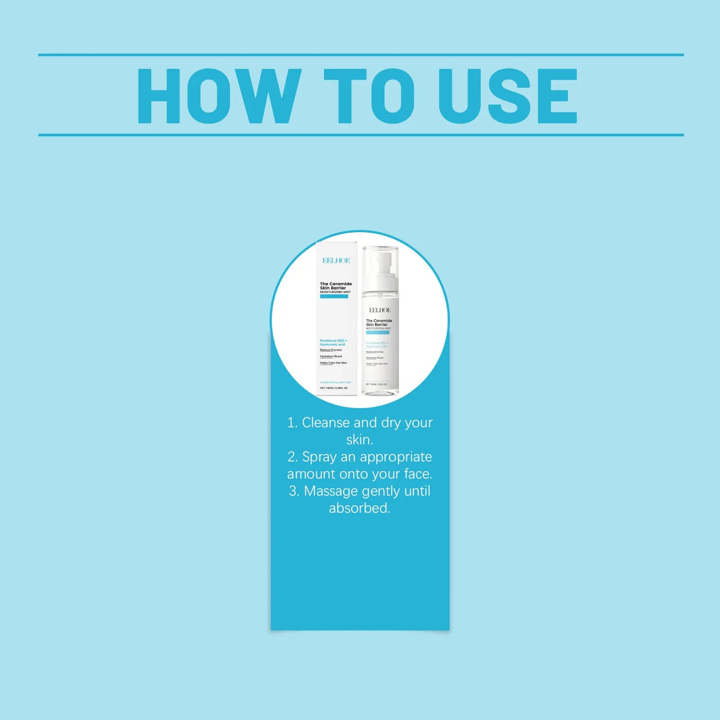 Face Mist Ialuronico + Ceramide NP + Vitamina B5 100ml – Barriera & Idratazione Deep | Lido Nova