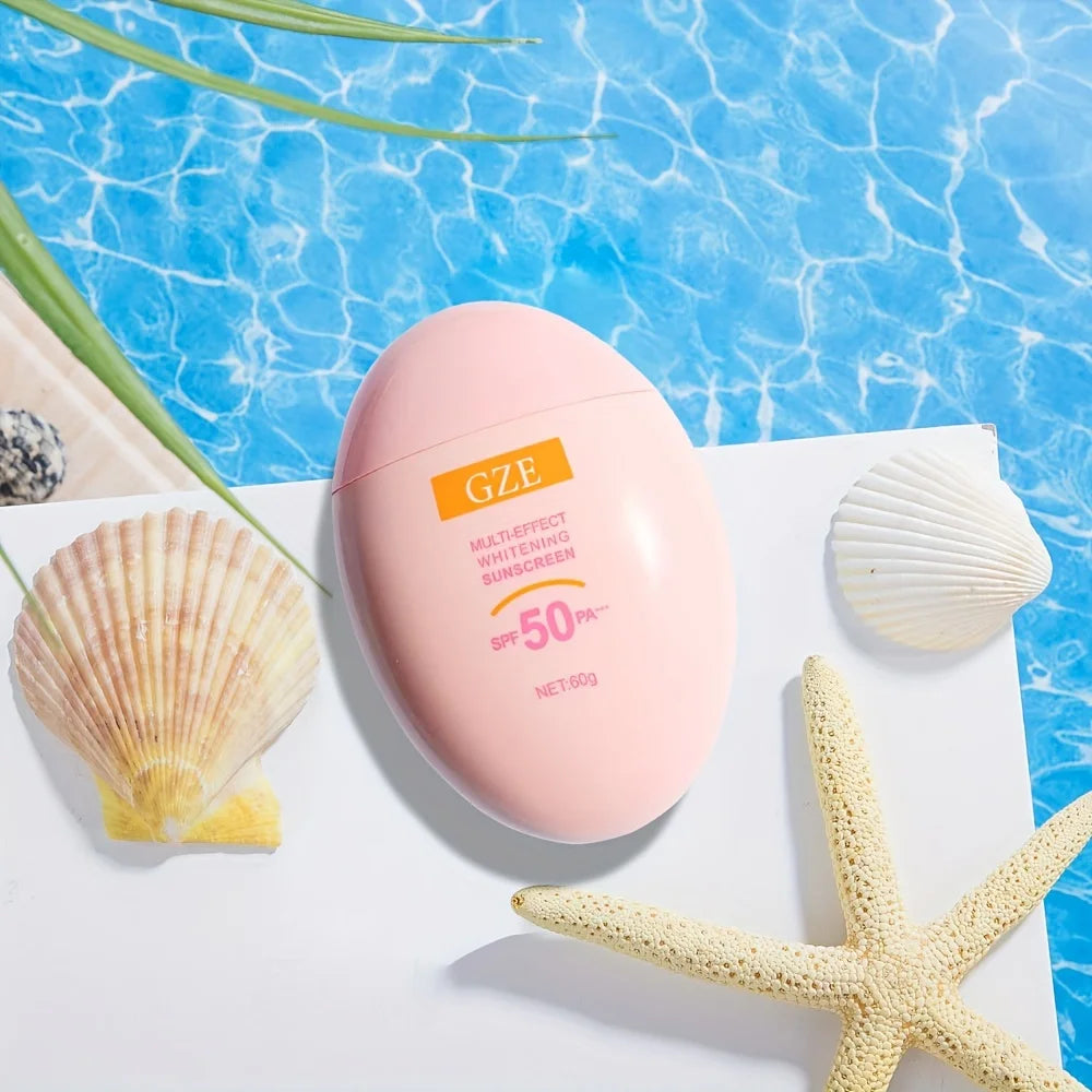 Crema Solare Minerale SPF50 – Protezione UVA/UVB Viso & Collo | Lido Nova