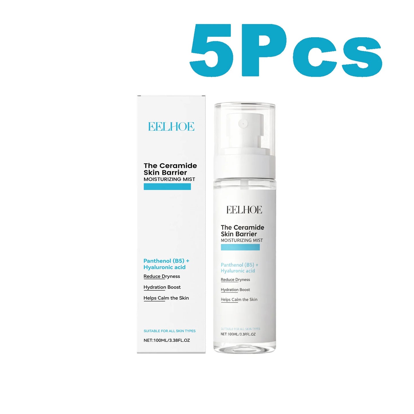 Face Mist Ialuronico + Ceramide NP + Vitamina B5 100ml – Barriera & Idratazione Deep | Lido Nova