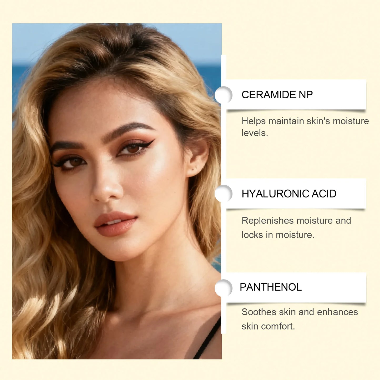 Face Mist Acido Ialuronico + Ceramidi 50ml – Barriera & Fresh Travel (Pelle Secca) | Lido Nova