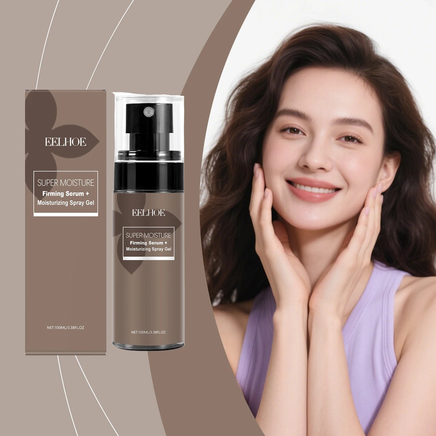 Spray Viso Idratante EELHOE 100ml – Mist Gentle & Effetto Fresh (Unisex) | Lido Nova