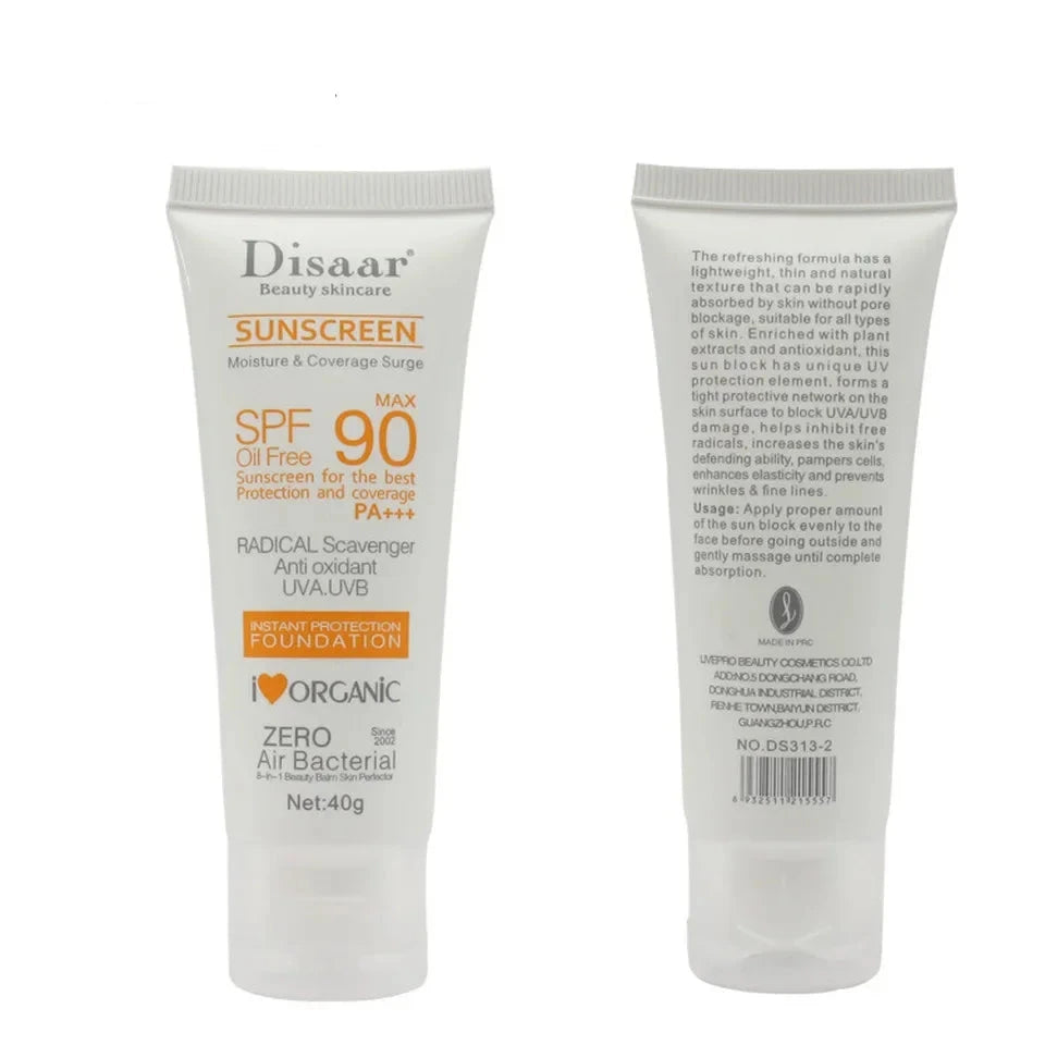 Crema Solare Viso SPF90+ Idratante – Protezione UVA/UVB & Comfort Quotidiano (80g) | Lido Nova