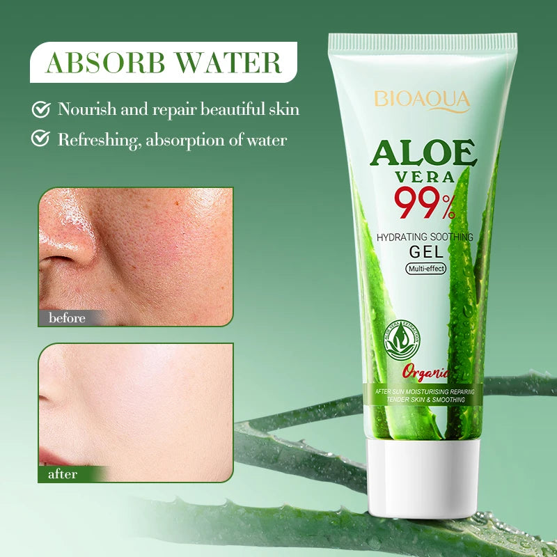 Gel Aloe Vera Lenitivo Viso & Corpo – Idratazione Fresca & Comfort Pelle Sensibile | Lido Nova