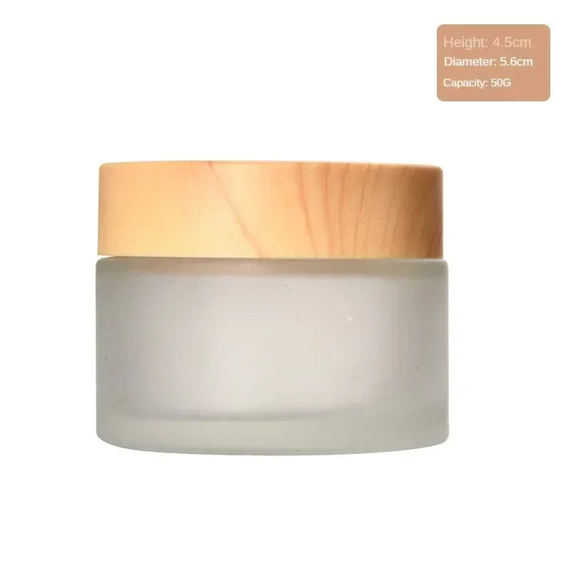 Contenitore Cosmetico Ricaricabile in Vetro (5–50g) – Travel