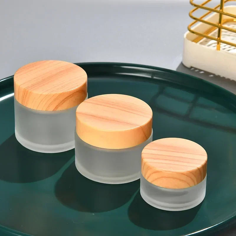 Contenitore Cosmetico Ricaricabile in Vetro (5–50g) – Travel