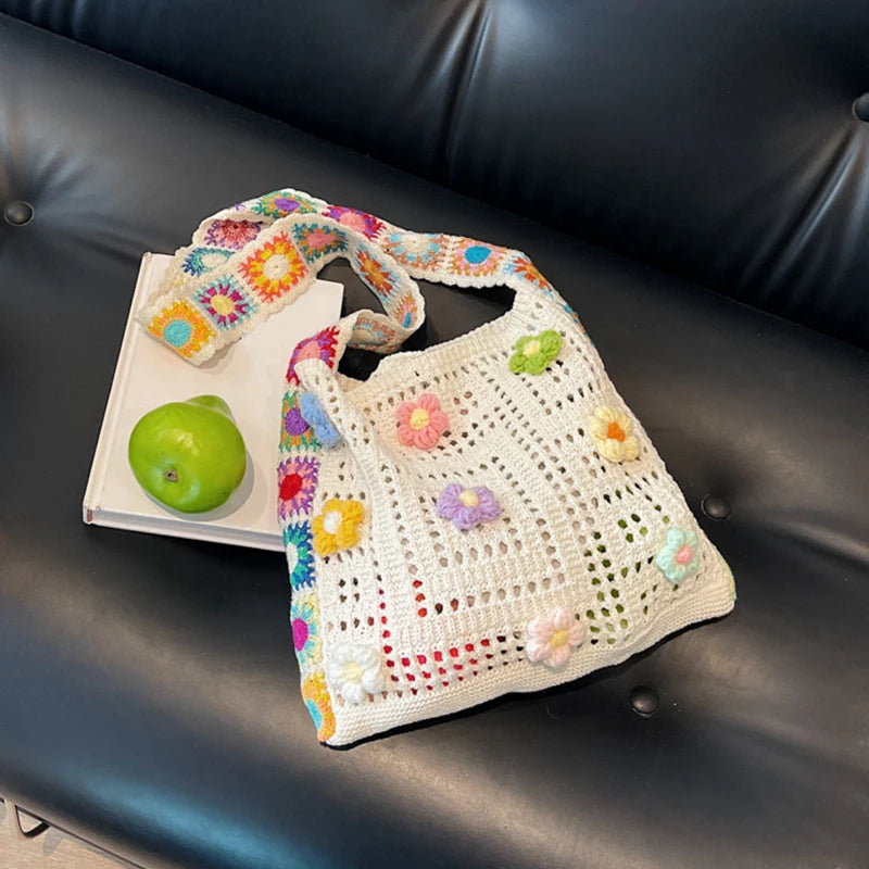 Borsa Tote in Maglia Intrecciata – Cute & Resistente Donna Estate 2026