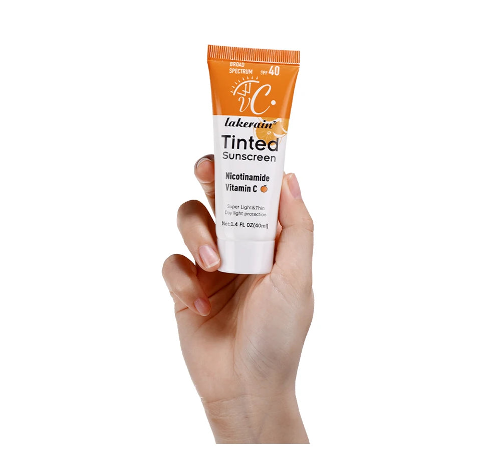 Crema Solare Minerale Colorata SPF40 – Glow Naturale, con Zinco & Titanio | Lido Nova