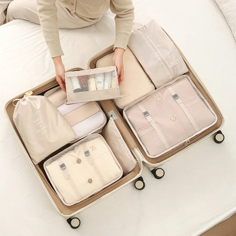 LidoNova Set Organizer Valigia 7 Pezzi Salva-Spazio 7 pz