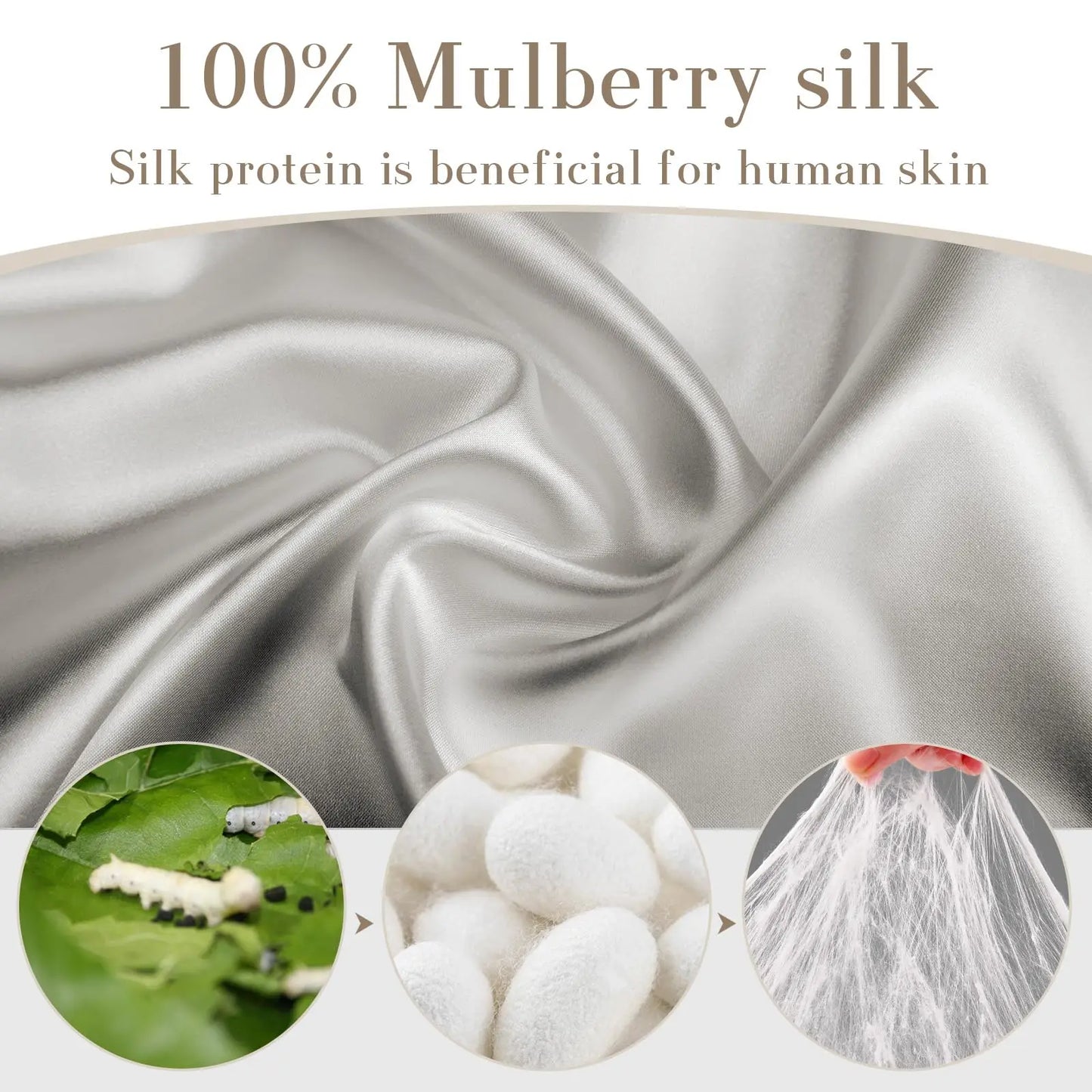 Mascherina Notte in Seta Mulberry Regolabile – Side Sleeper | 4 Colori – Lido Nova