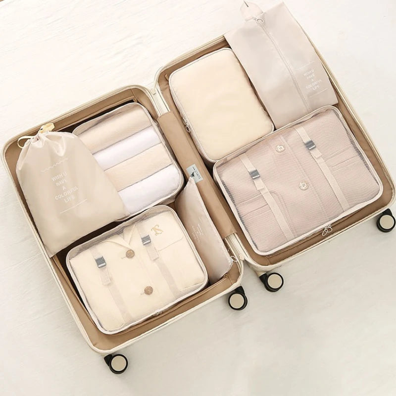 LidoNova Set Organizer Valigia 7 Pezzi Salva-Spazio 7 pz