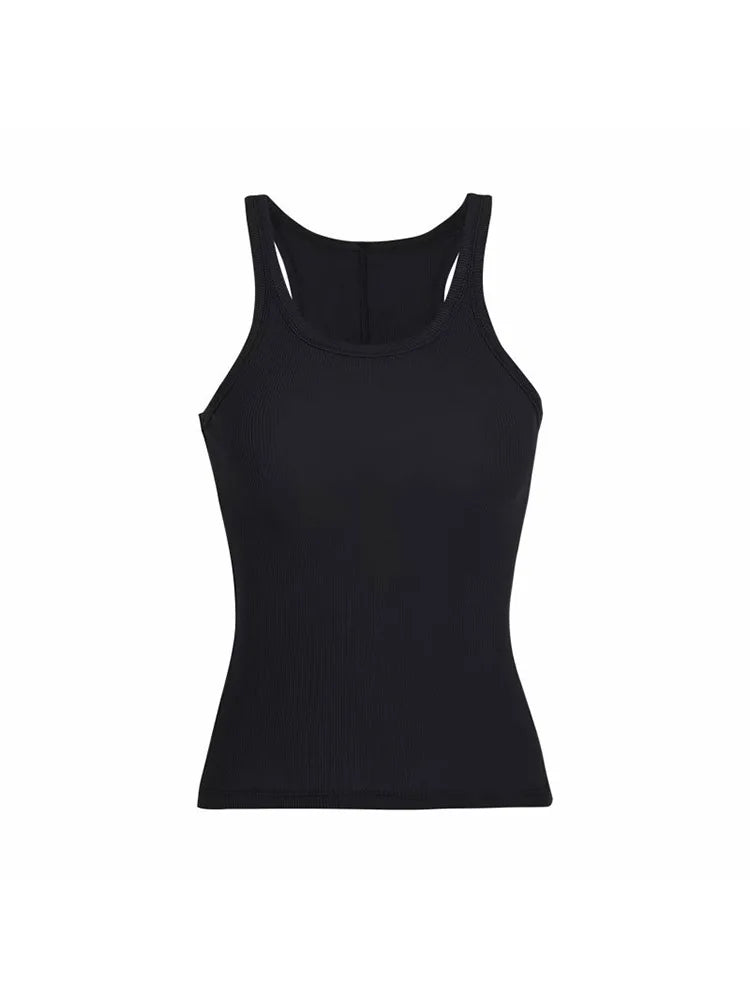 Top Estivo Donna 2026 a Costine Senza Maniche Stile 90s - Lido nova 