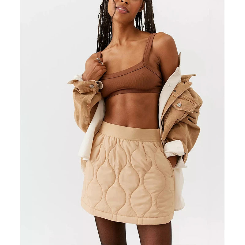 Crop Top Estivo Donna 2026 a Costine Strapless in Cotone Stretch - Lido nova 