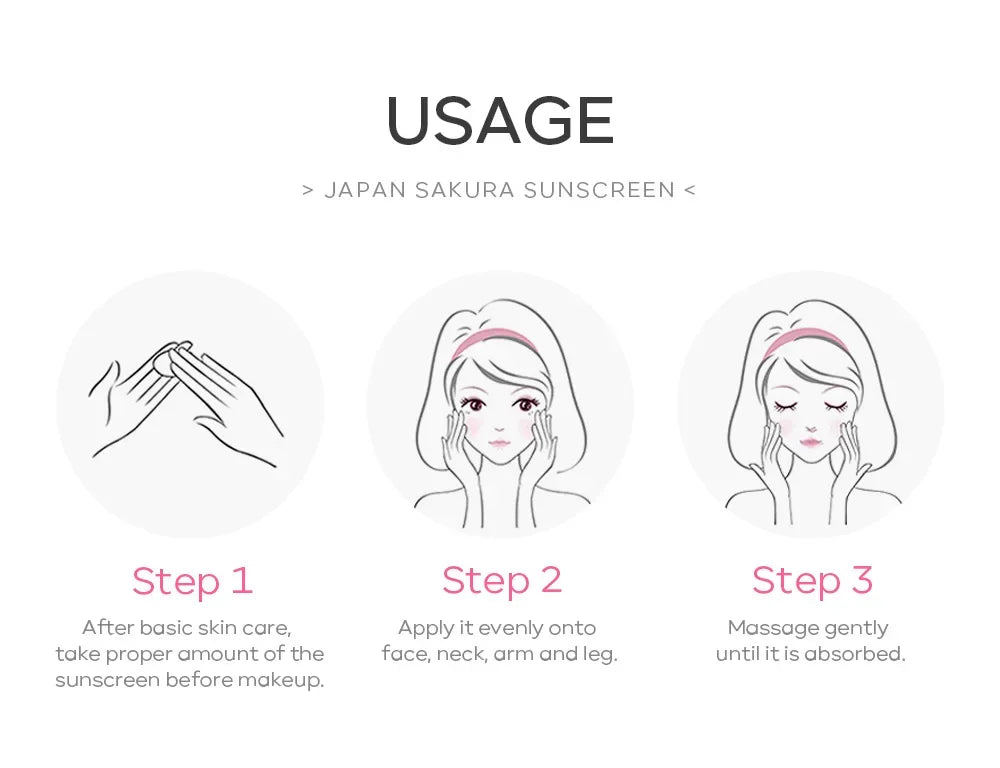 Crema Solare Viso SPF50 Sakura – Texture Leggera & Comfort Idratante (30g) | Lido Nova