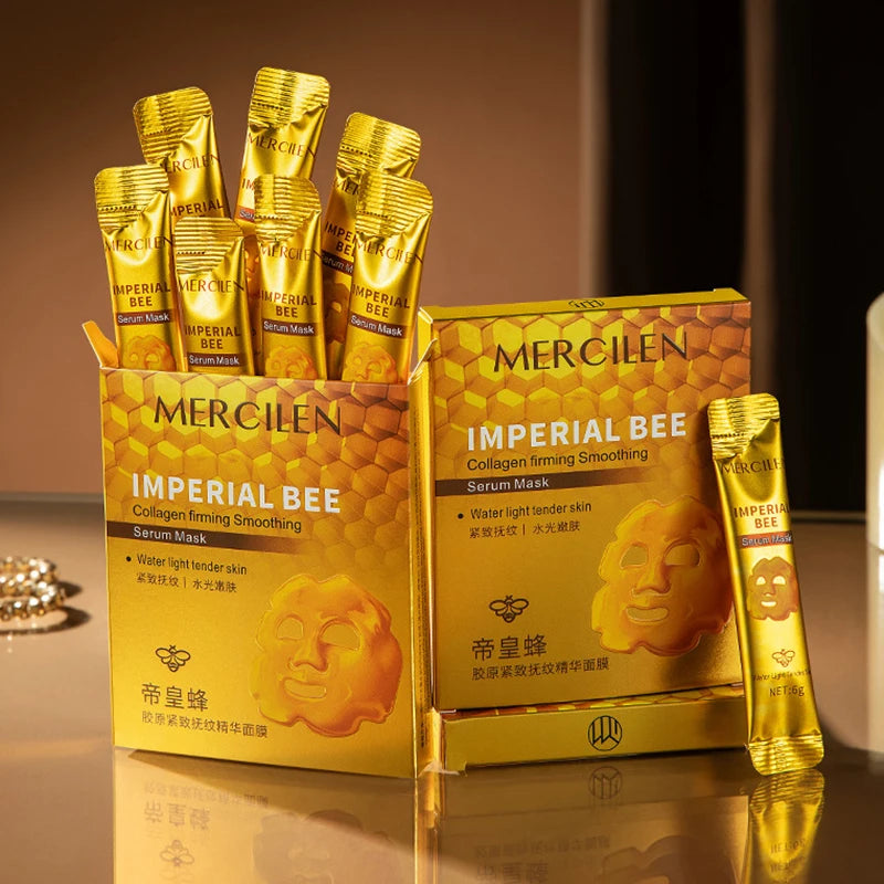 Maschera Viso Peel-Off Bee 10pz – Idratazione & Glow Estate 2026 – Lido Nova