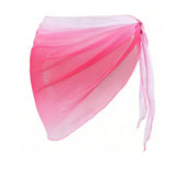 Women's Summer Pareo 2026 in Shaded Chiffon Scarf Bikini Cover-Up
