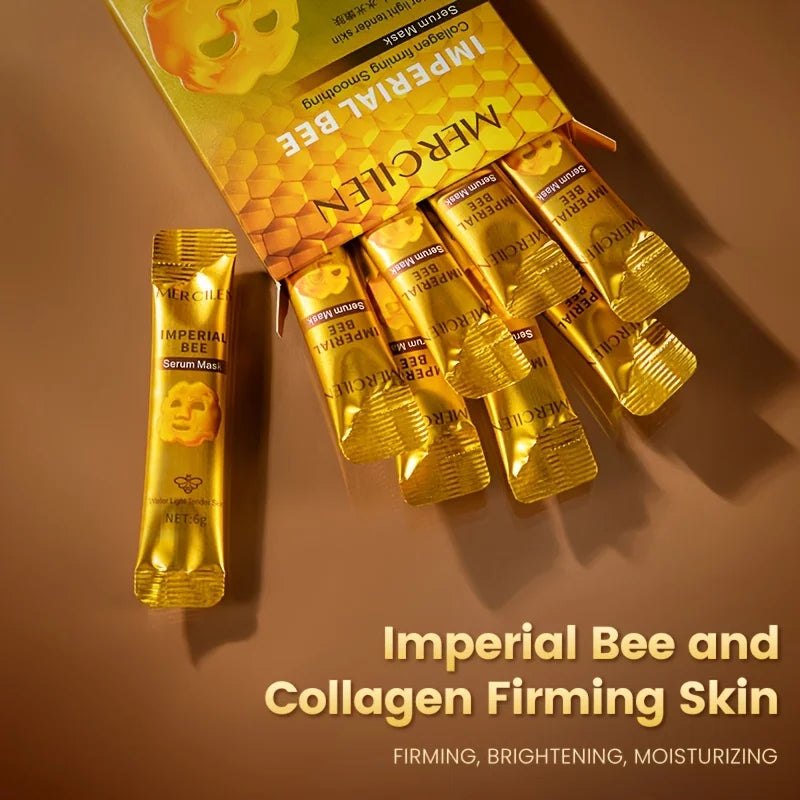 Maschera Viso Peel-Off Bee 10pz – Idratazione & Glow Estate 2026 – Lido Nova