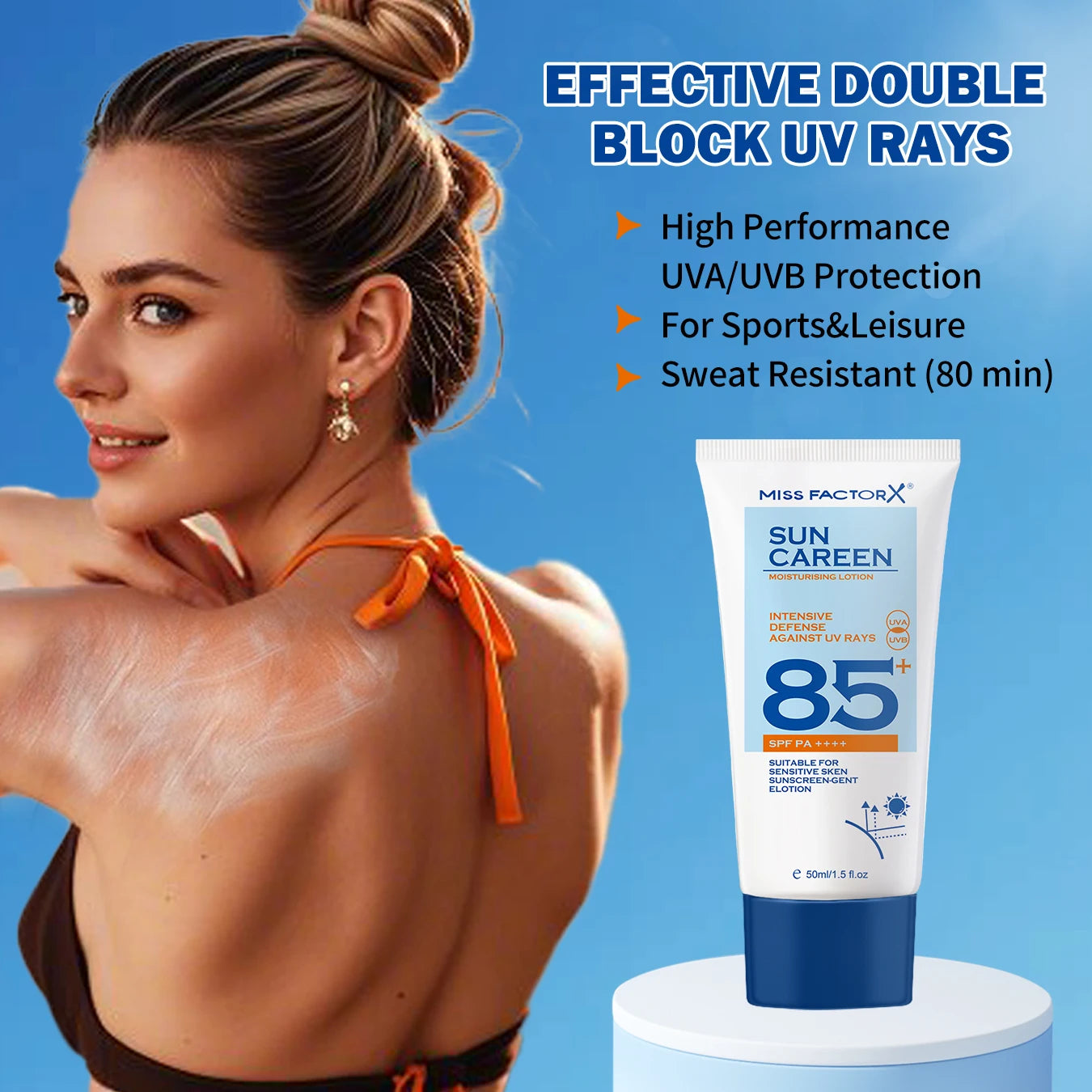 Crema Solare Minerale Naturale SPF – Viso & Corpo, Fresca e Non Unge | Lido Nova