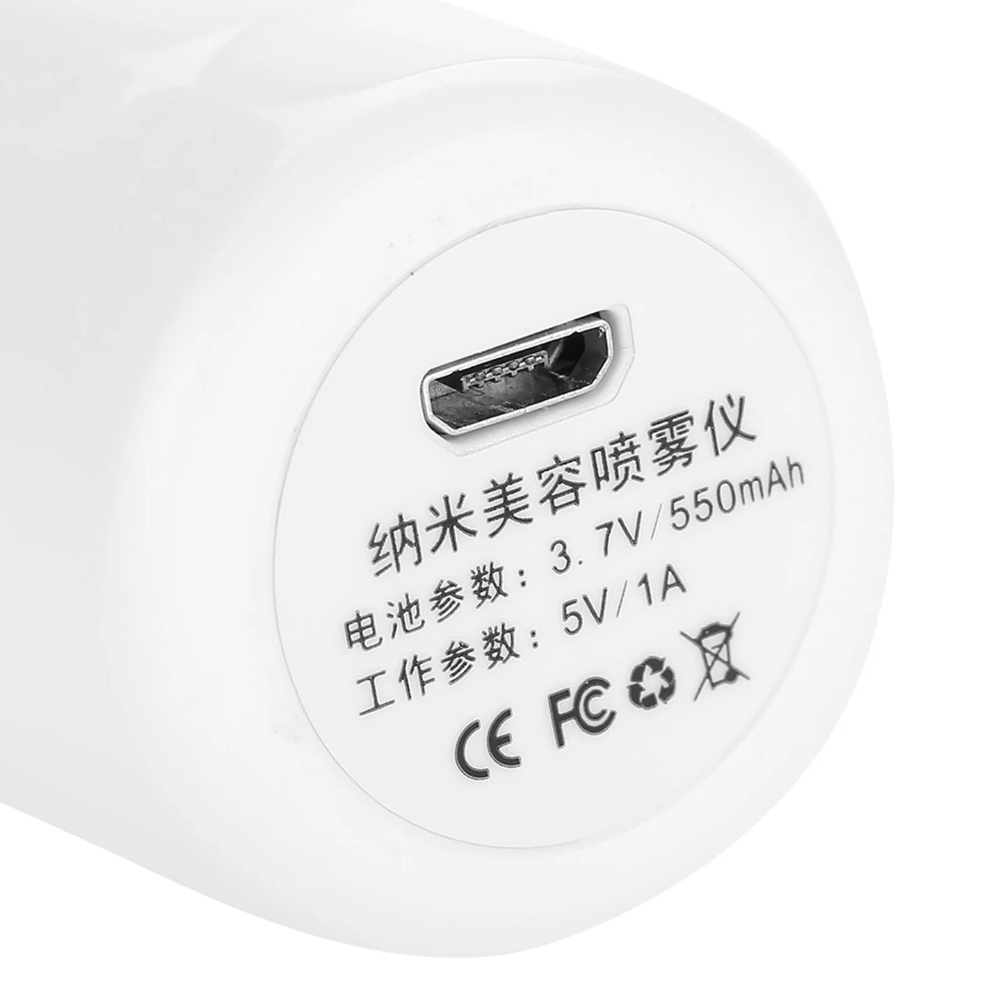 Nano Mist Spray USB 30ml – Mini Nebulizzatore Portatile per Viso & Corpo | Lido Nova