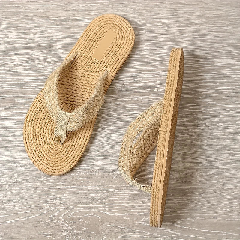 Flip Flops Boho in Corda Intrecciata – Soft Sole Donna Estate 2026