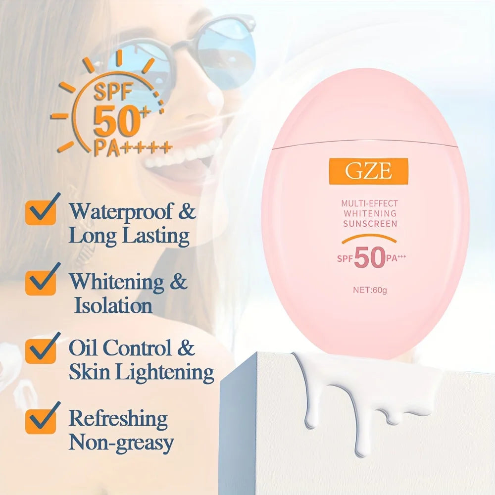 Crema Solare Minerale SPF50 – Protezione UVA/UVB Viso & Collo | Lido Nova