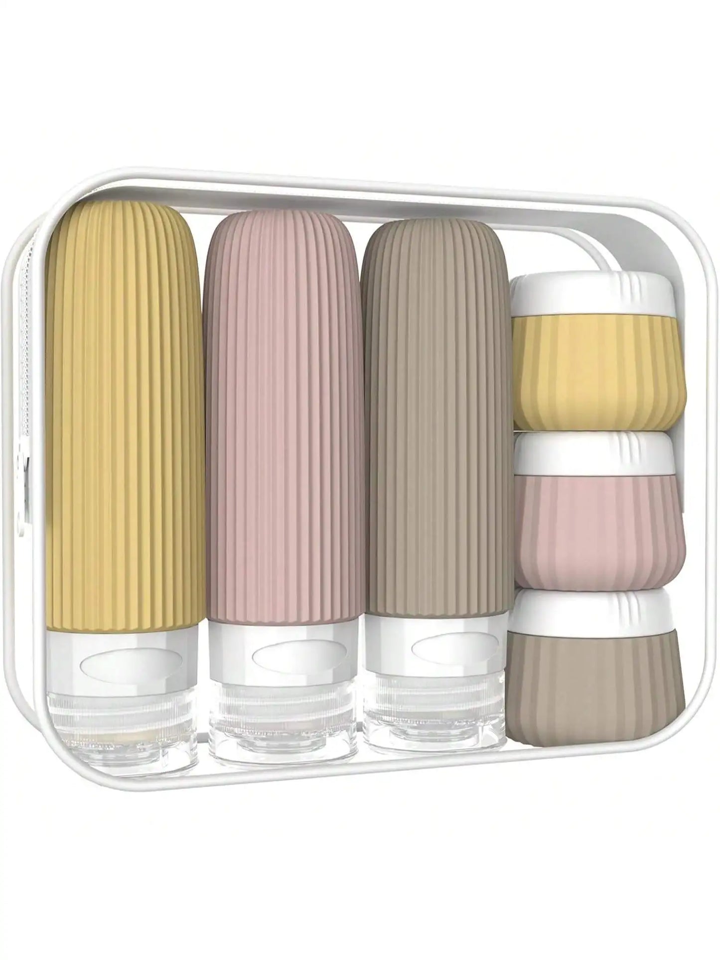 Travel Bottle Set 6 pz – Anti-Perdita (1 set)