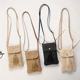 Mini Borsa in Paglia con Nappine – Crossbody Boho Donna Estate 2026
