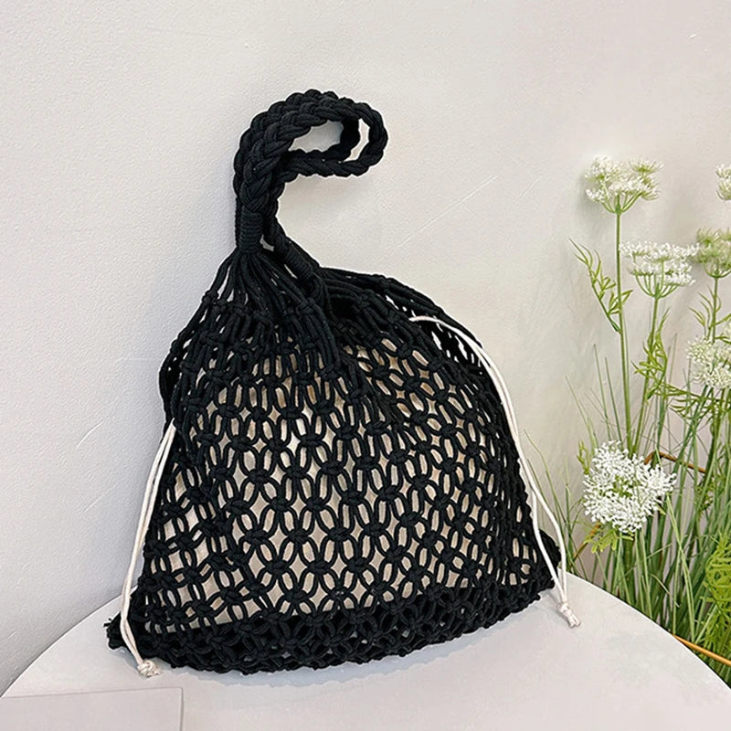 Borsa Tote in Rafia Knit – Aesthetic Boho Donna Estate 2026